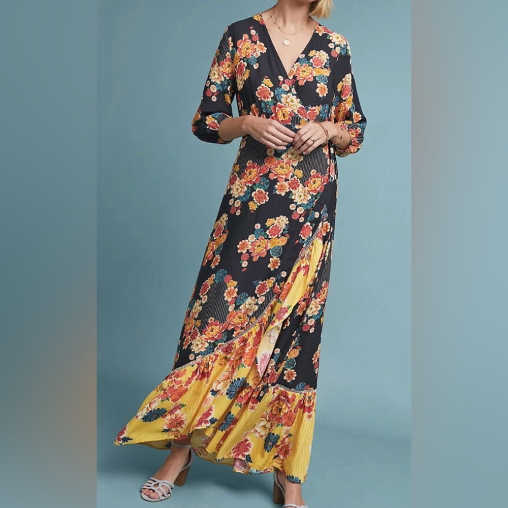 FARM Rio Floral Maxi Dress